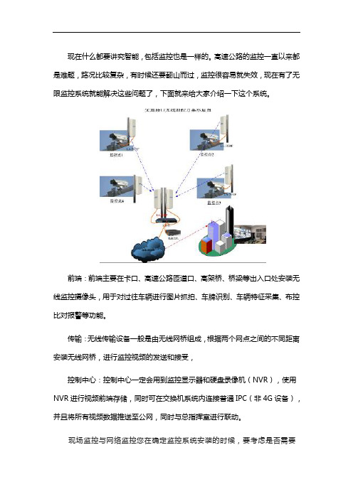 高速公路视频监控系统