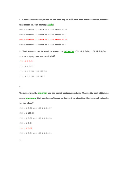 CCNA 2 Chapter 2 V4.0 Answers