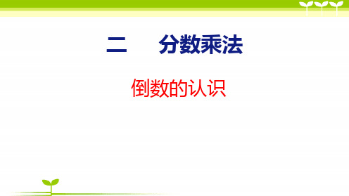 苏教版六年级数学上册全册课件—倒数的认识(共22张)