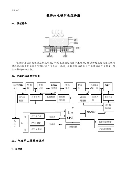 全面讲解电磁炉地工作原理(修正排版)