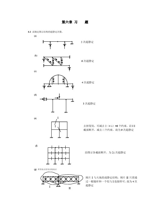 同济大学 朱慈勉版 结构力学 课后答案(下)