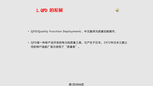 质量管理QFDPPT课件