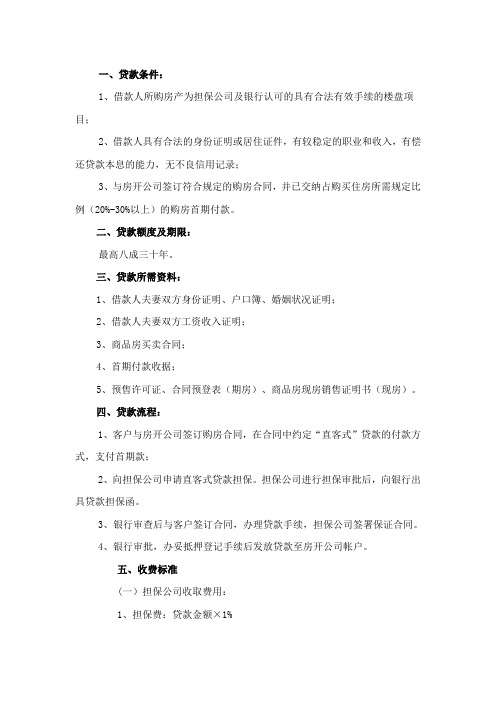 个人购房贷款须知