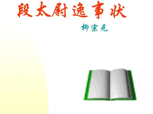 段太尉逸事状