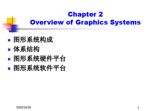 图形系统综述PPT演示文稿