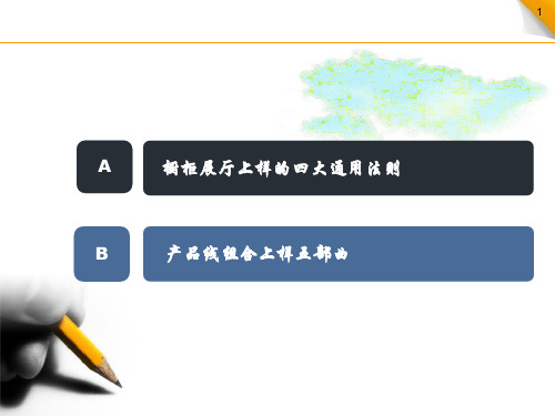 橱柜中的战斗机产品线组合上样课件