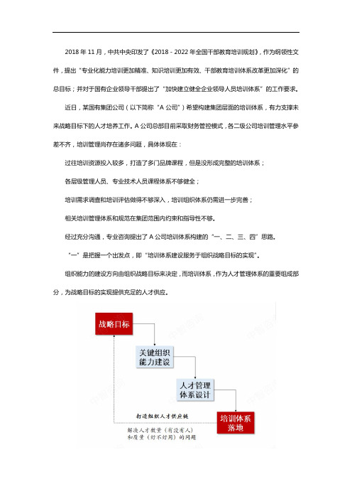 构建企业培训体系需要理清哪些思路