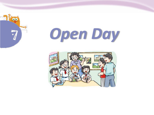 《Open day》PPT