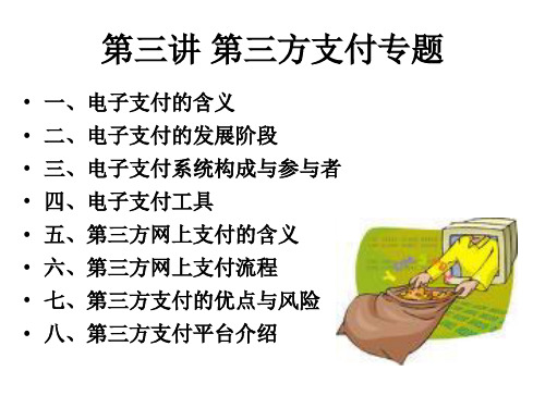 3第三讲 第三方支付专题