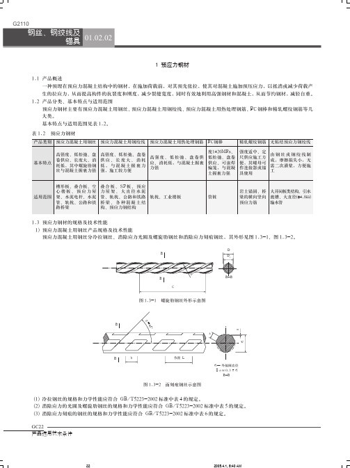 钢丝钢绞线及锚具