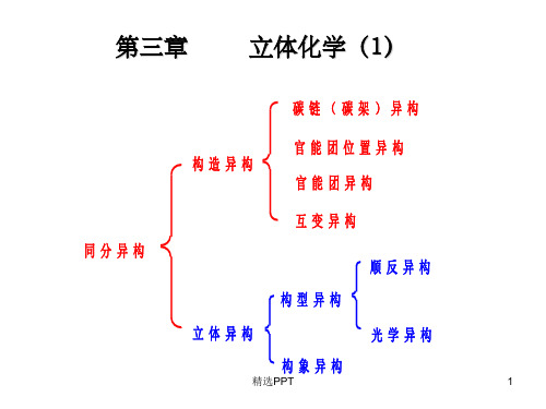 《立体化学》PPT课件 (2)