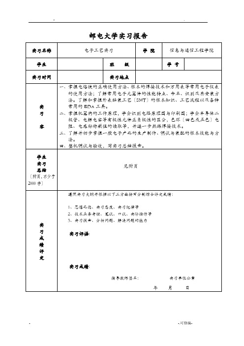 机器狗-电子工艺设计实习