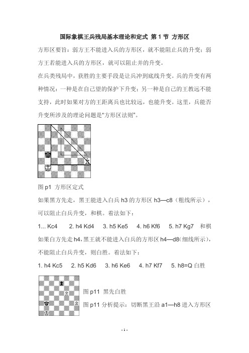 国际象棋定式