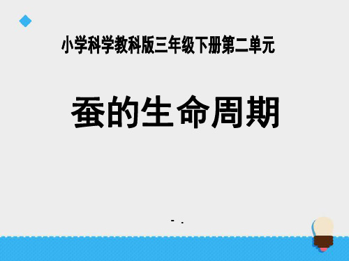 《蚕的生命周期》动物的生命周期PPT课件