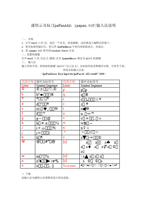 国际音标