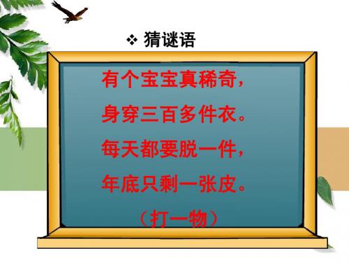 人教版小学三年级数学认识年月日课件