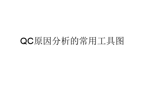 QC原因分析的常用工具图  ppt课件