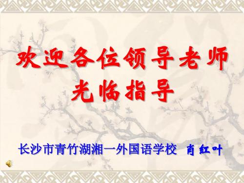 初中作文指导:与众不同,拒绝克隆——人物的外貌描写PPT课件
