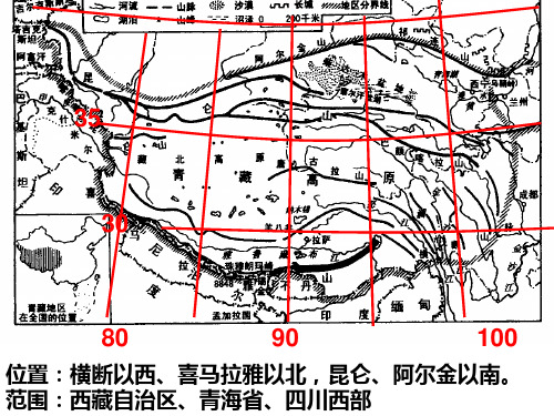 高考地理第一轮复习中国区域地理青藏地区(共37张PPT)