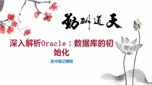 深入解析Oracle：数据库的初始化