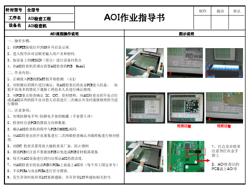 AOI作业指导书