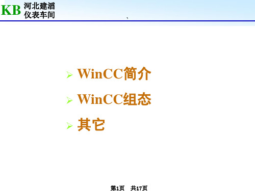 WINCC介绍