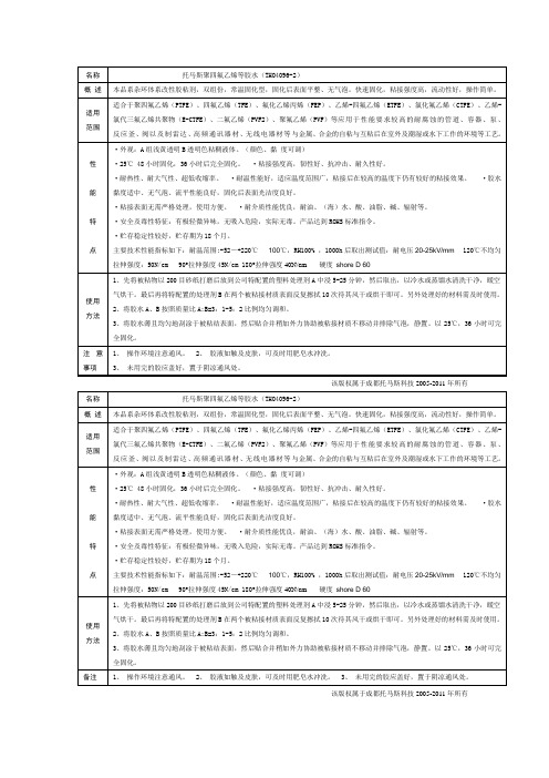 四氟乙烯胶水THO4096-2