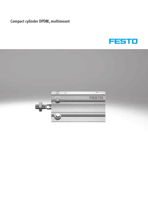 Festo Compact Cylinder DPDM 多接口型互换式双向双气泵说明书