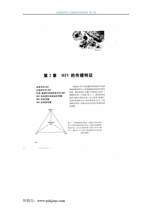 第2章 HIV的传播特征