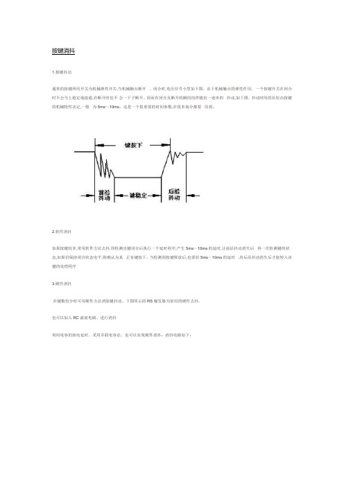 按键消抖