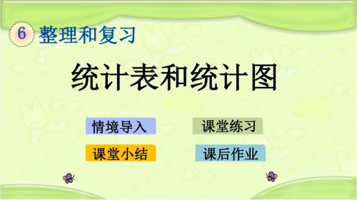 新人教版六年级数学下册 3.1 统计表和统计图 教学课件