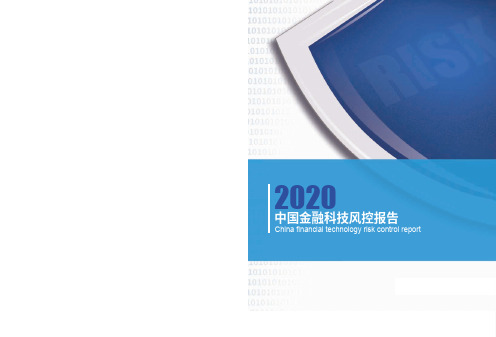 2020年中国金融科技风险控报告