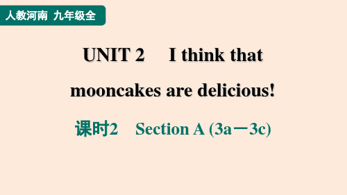 人教版九年级全一册英语同步培优Unit 2 课时2 Section A (3a-3c)