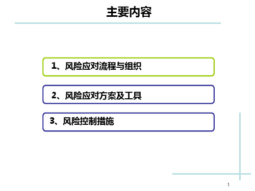 风险应对与控制ppt课件