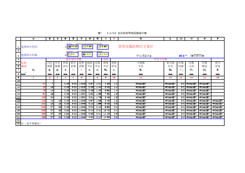导体紧压计算软件