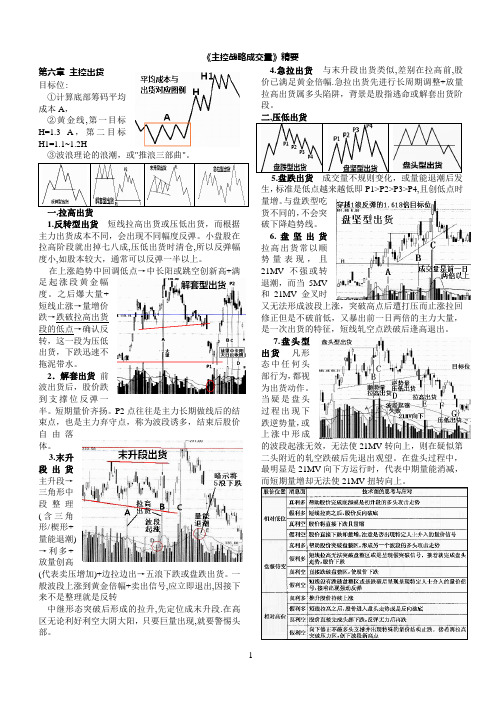 《主控战略成交量》精要(6)