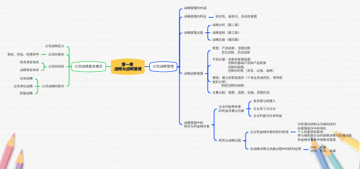 注会-战略-思维导图-22年