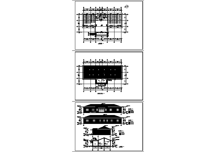 景区5星厕所建施参考详情cad