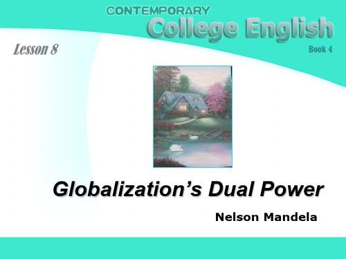 lesson 8 Globalization's Dual Power课件