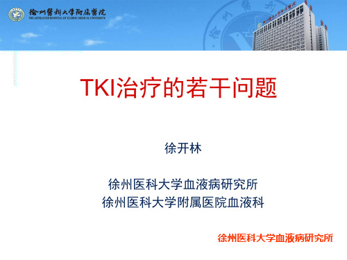 TKI治疗中的若干问题