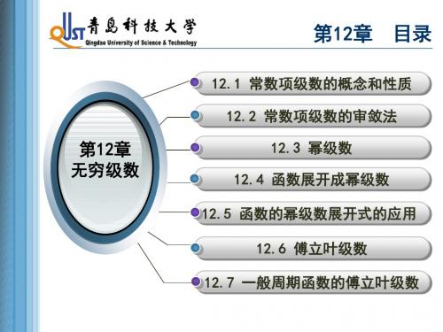 12.1 常数项级数的概念和性质