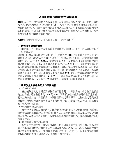 主权评级