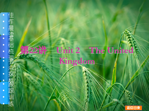 Unit 2 The United Kingdom课件 新人教版课件