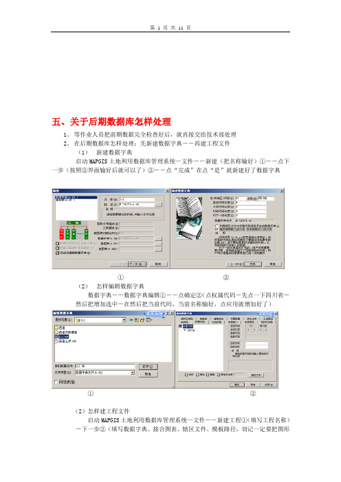 MAPGIS软件操作流程