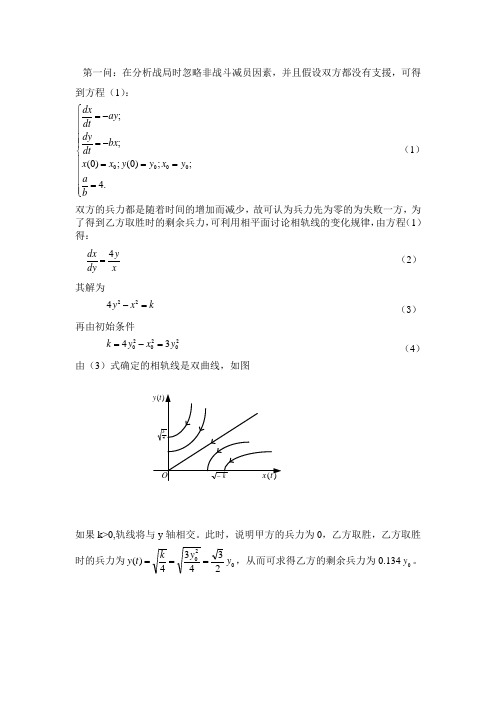 战争模型