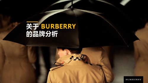 BURBERRY品牌分析