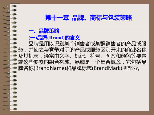 市场营销讲义-第十一章