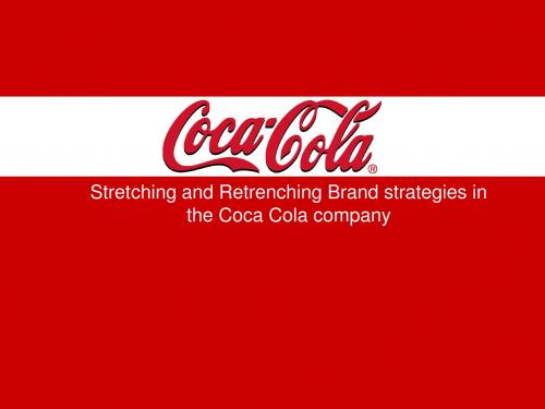 Coca Cola persentation reference 商科案例可口可乐产品发展分析,英文演讲幻灯片