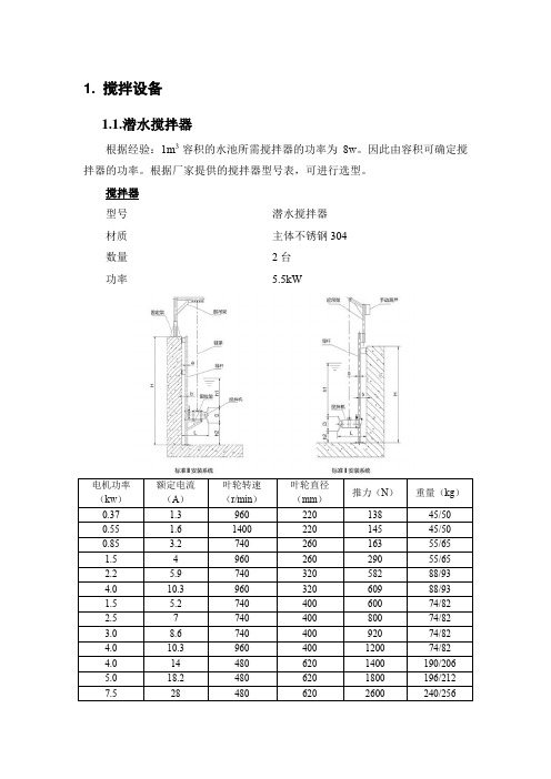 搅拌设备选择