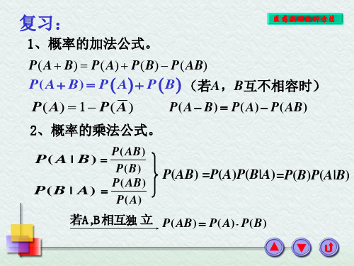 全概率公式与逆概率公式